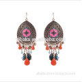 National purl alloy earring western hook hanging earring girls drop earring in fashion design (EA80033)